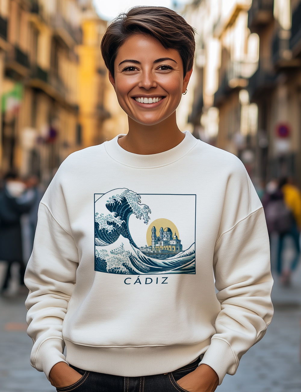 Sudadera Kanagawa Cádiz. L 250
