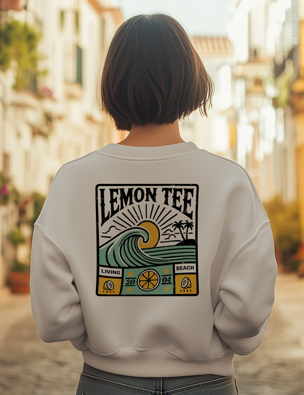 Sudadera Lemon tee. L49s