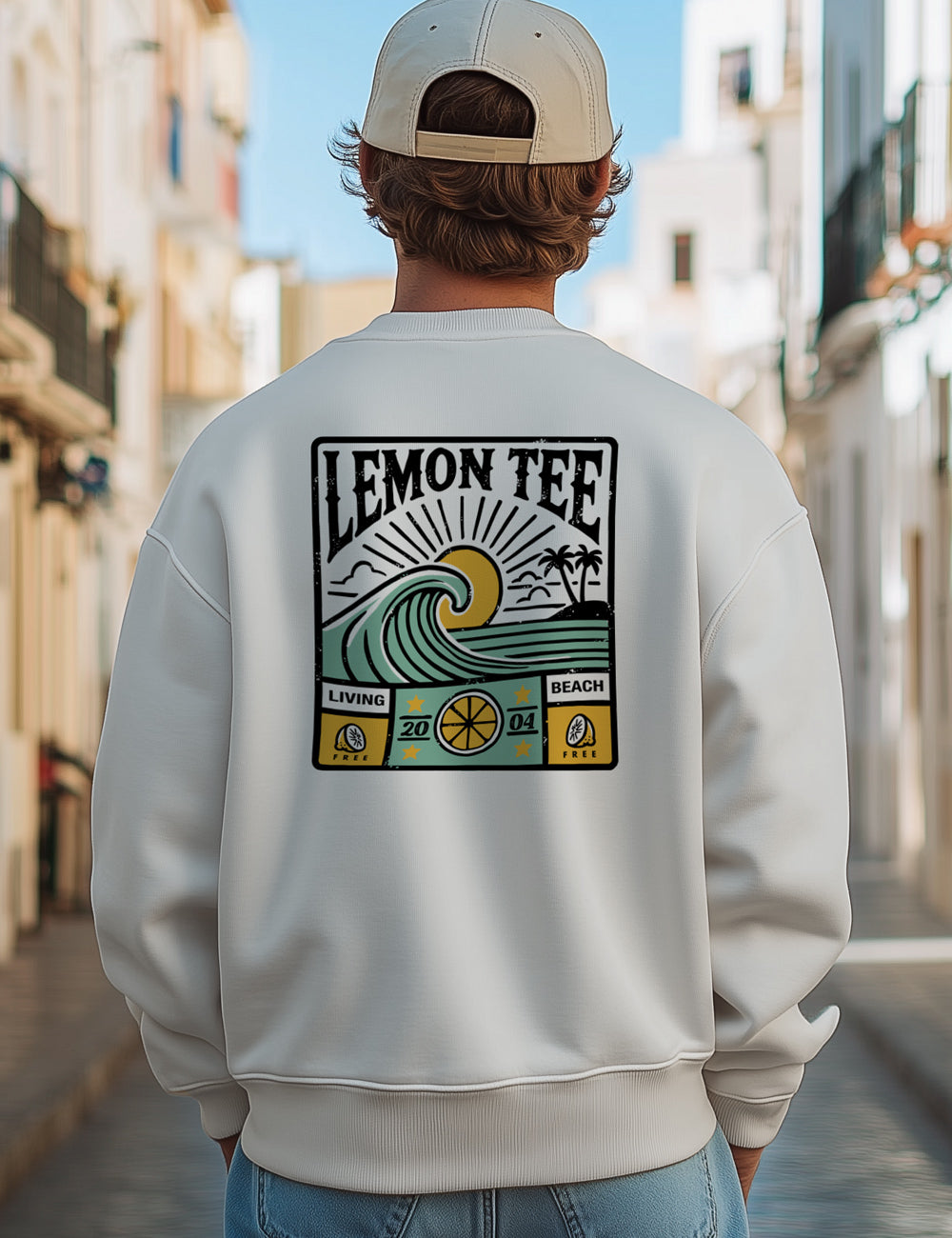 Sudadera Lemon tee. L49s