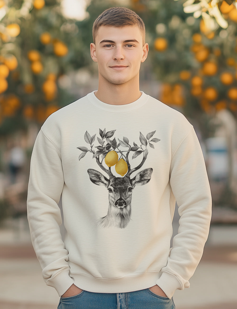 Sudadera Lemon deer. L24s