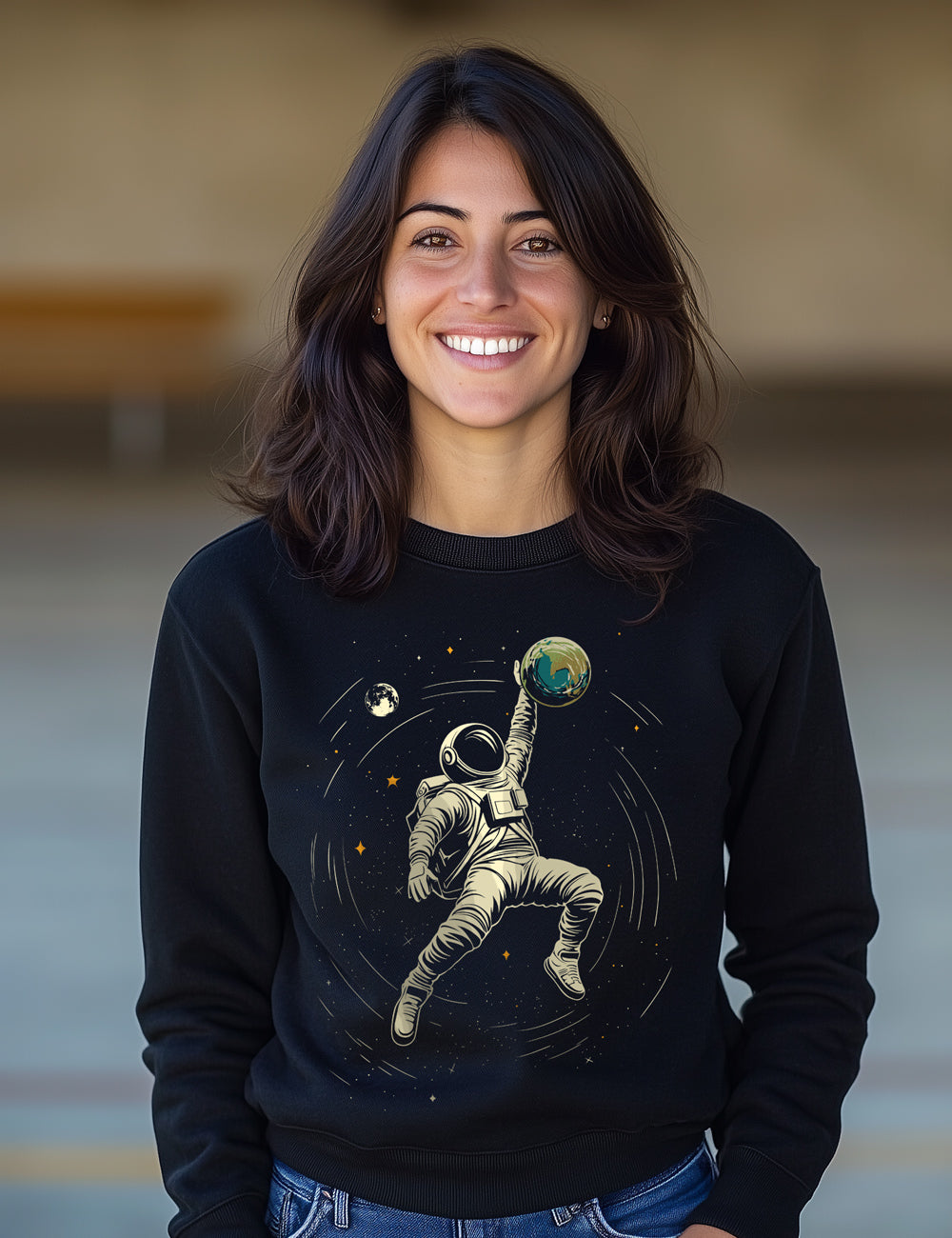 Sudadera Mate Space. L125S