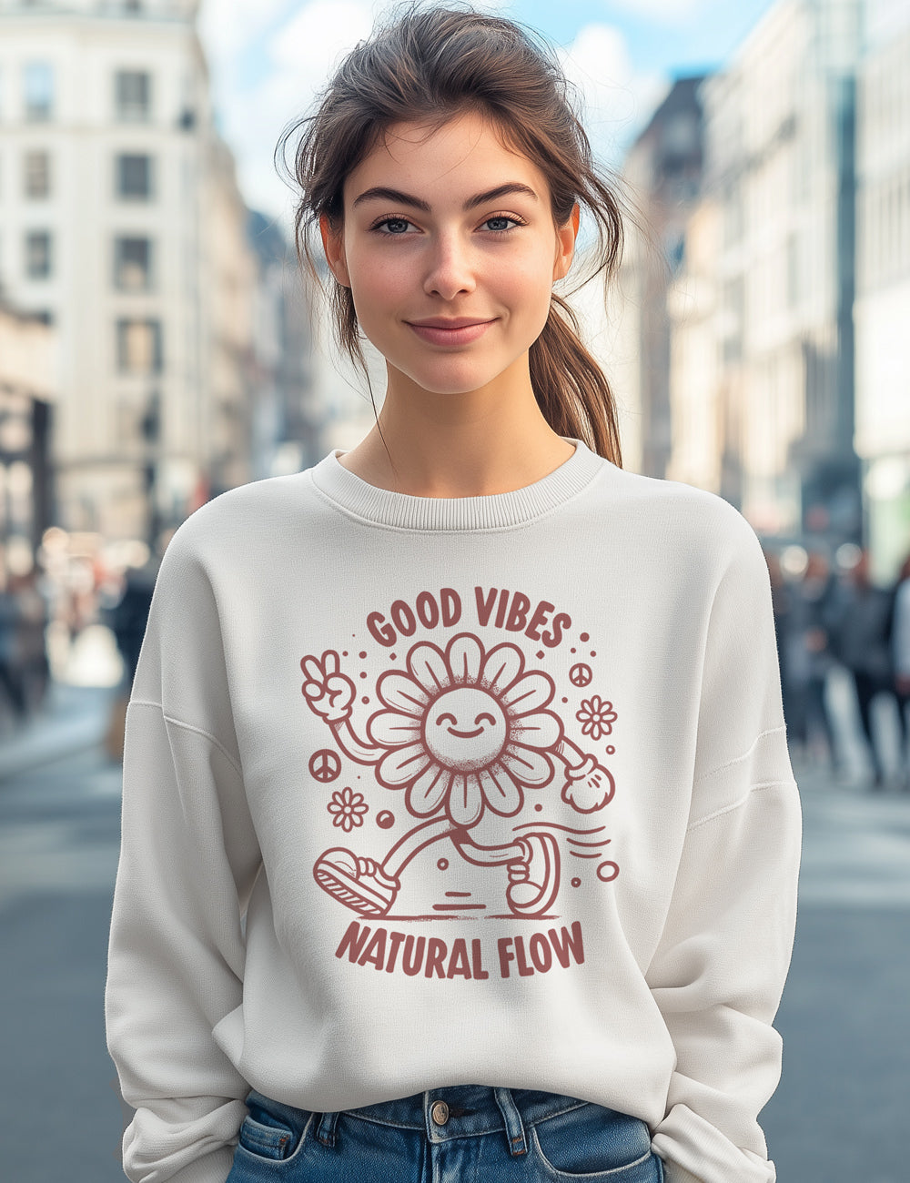 Sudadera Natural Flow. L37s