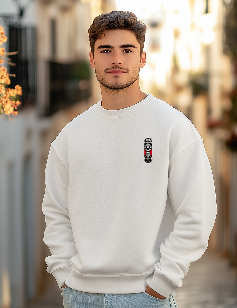 Sudadera Sloth lemon L43s