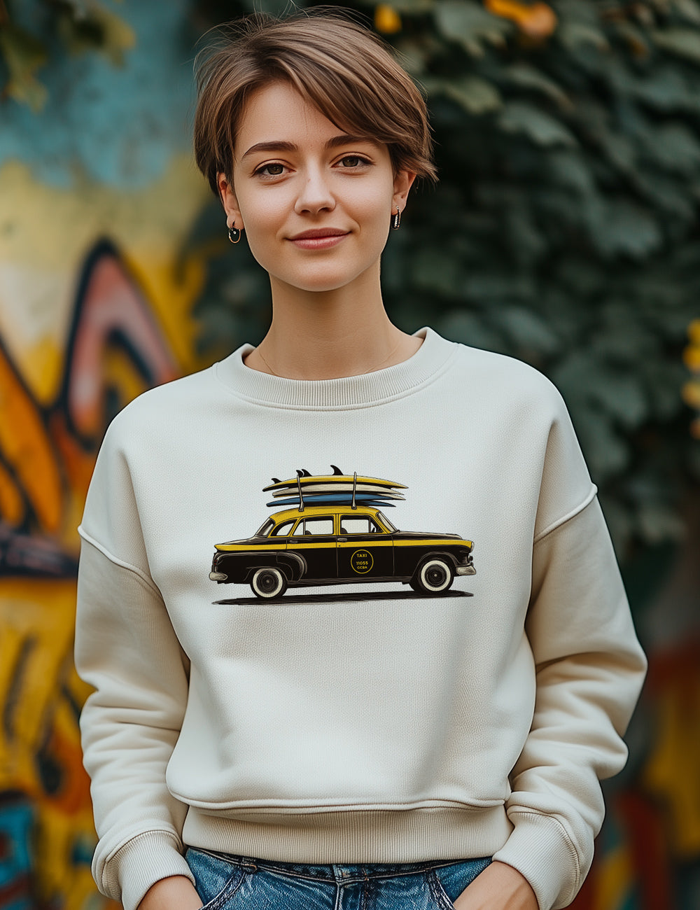 Sudadera Surfing in Buenos Aires. L8s