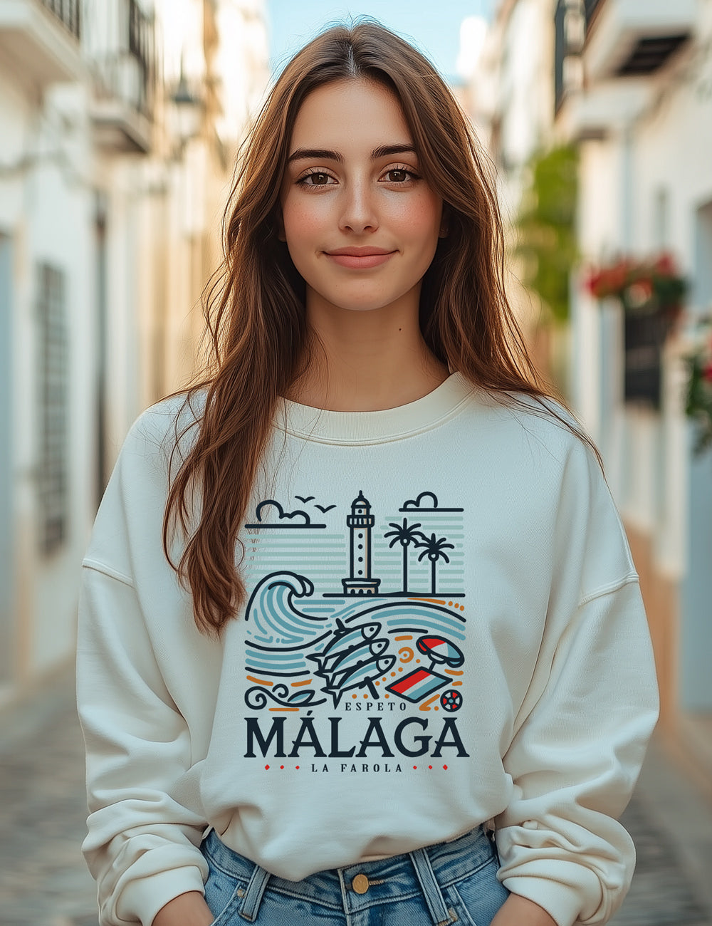 Sudadera Málaga la farola L40s