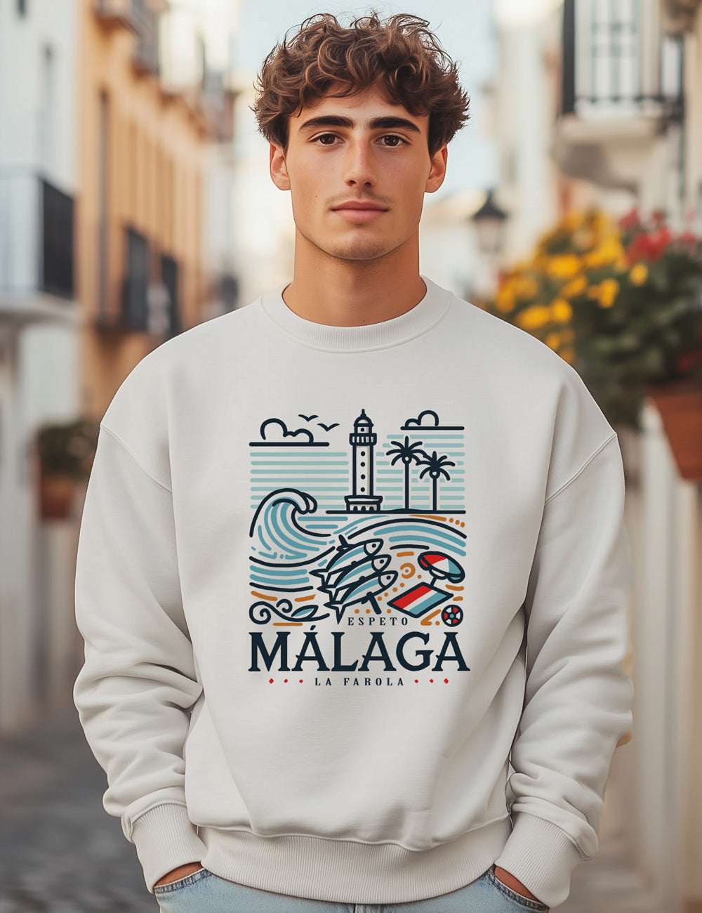 Sudadera Málaga la farola L40s