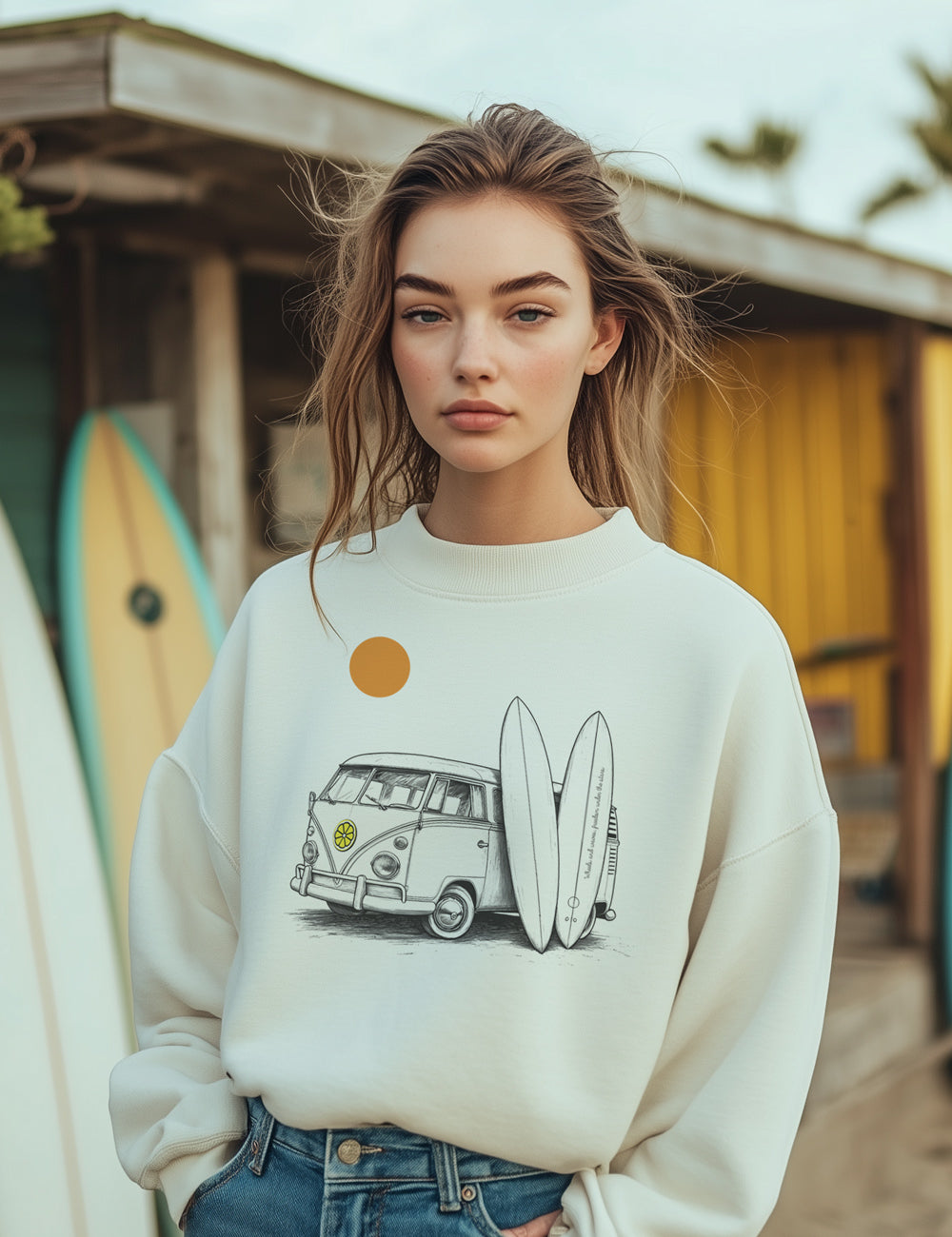 Sudadera Wheels and waves. L32s