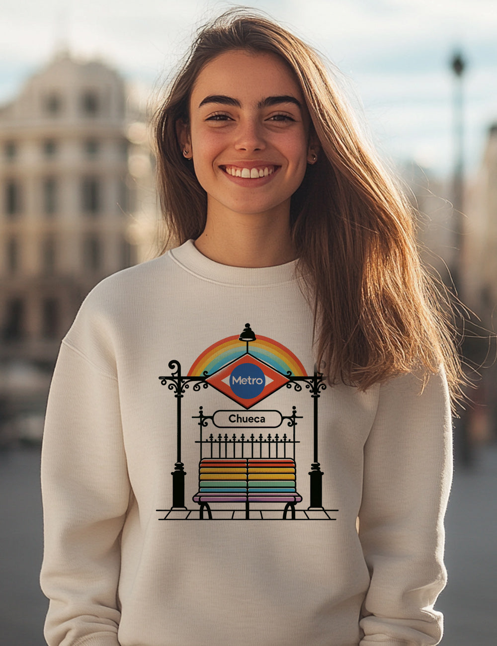 Sudadera Metro de Chueca. L 289