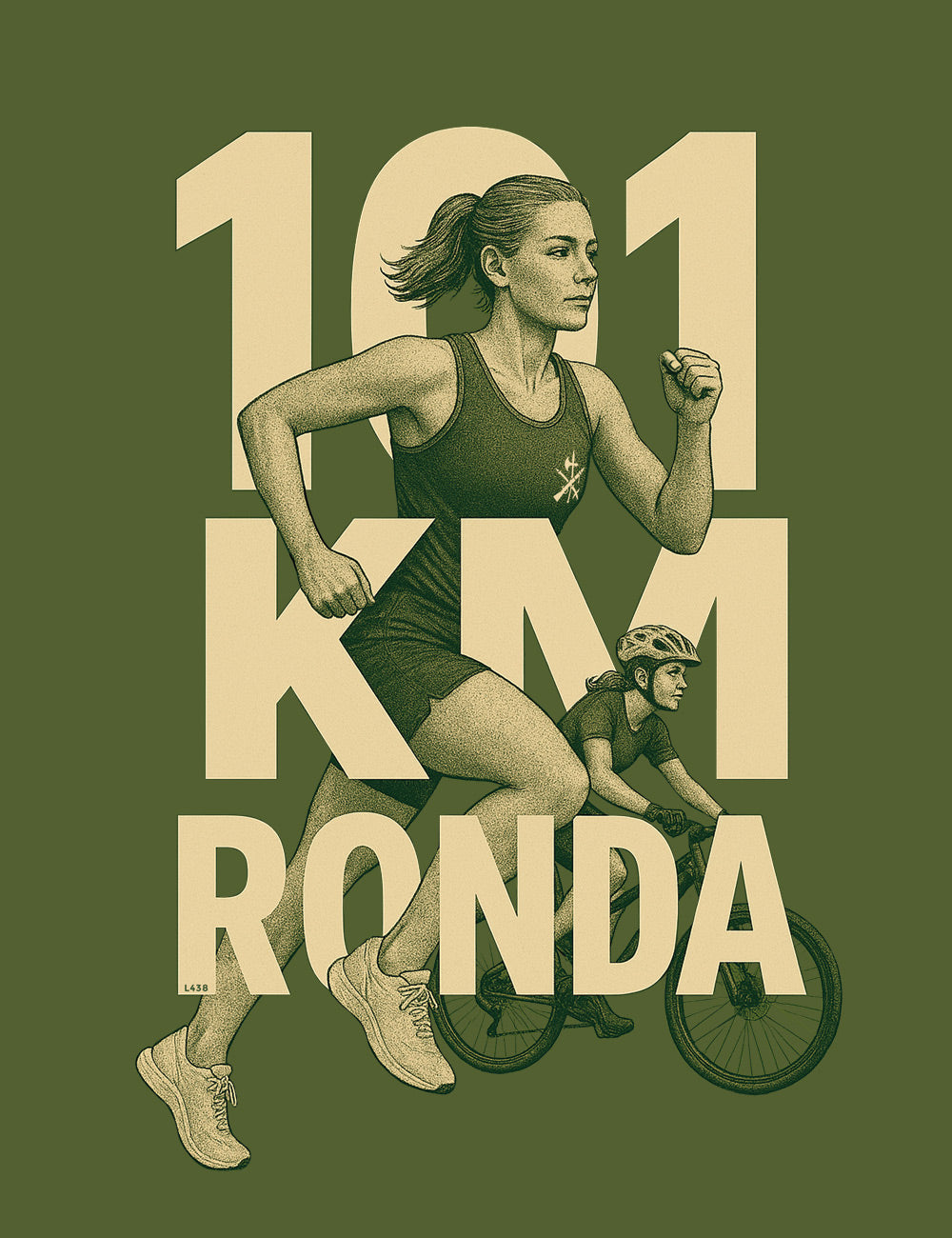 Camiseta 101 km Ronda VM. L 438
