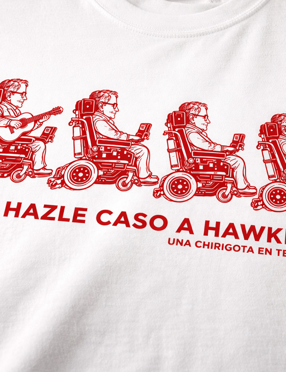 Camiseta  Los Stephen Hawking. L 1593