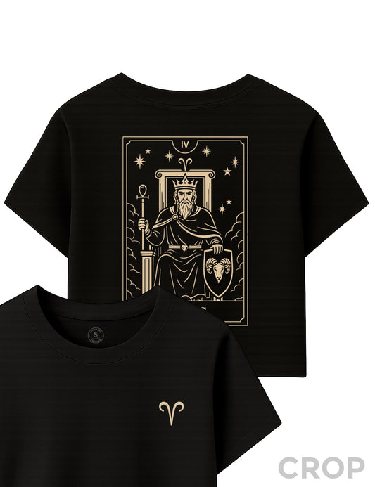 Camiseta Aries Tarot Crop. L 580