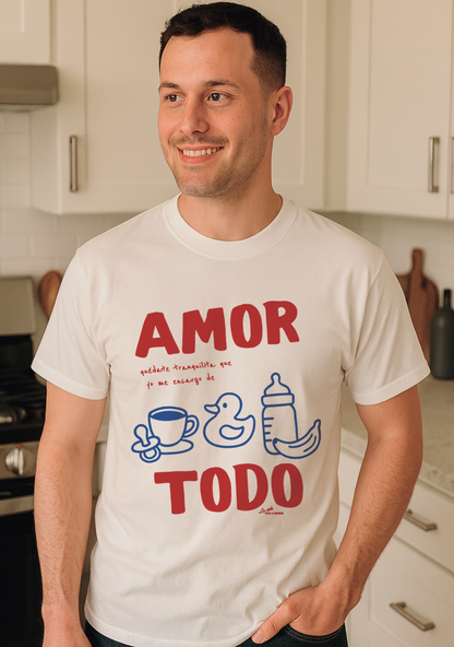 Camiseta Amor todo. L 1353