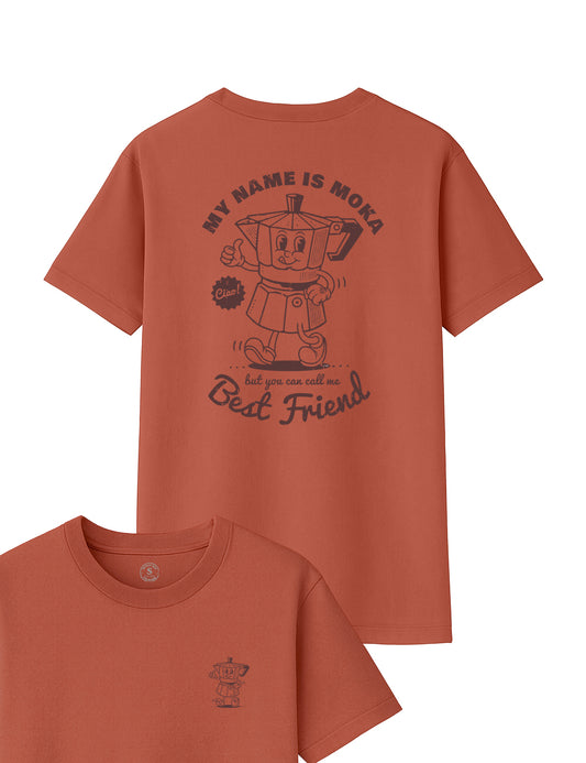 Camiseta My name is Moka. L 100