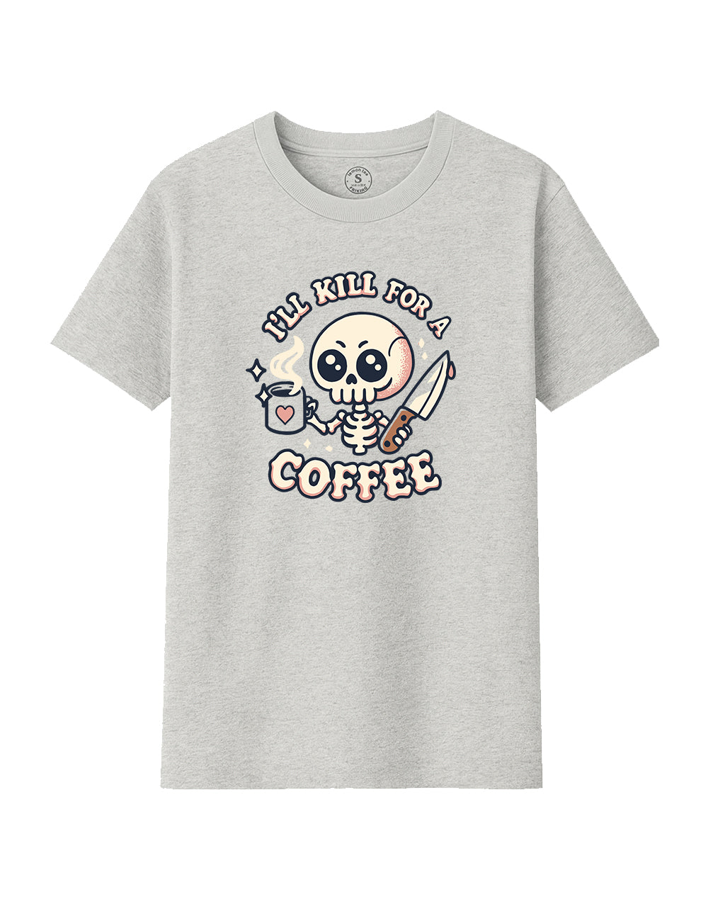 Camiseta  Kill for a coffee. L 105