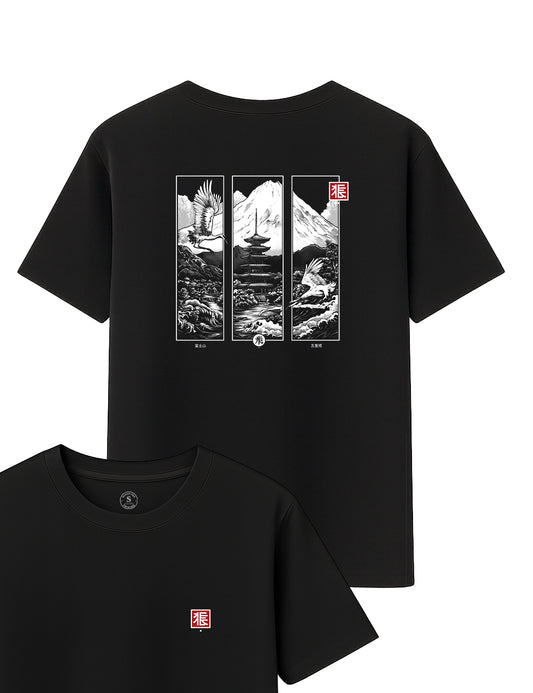 Camiseta Path of Cranes. L 112