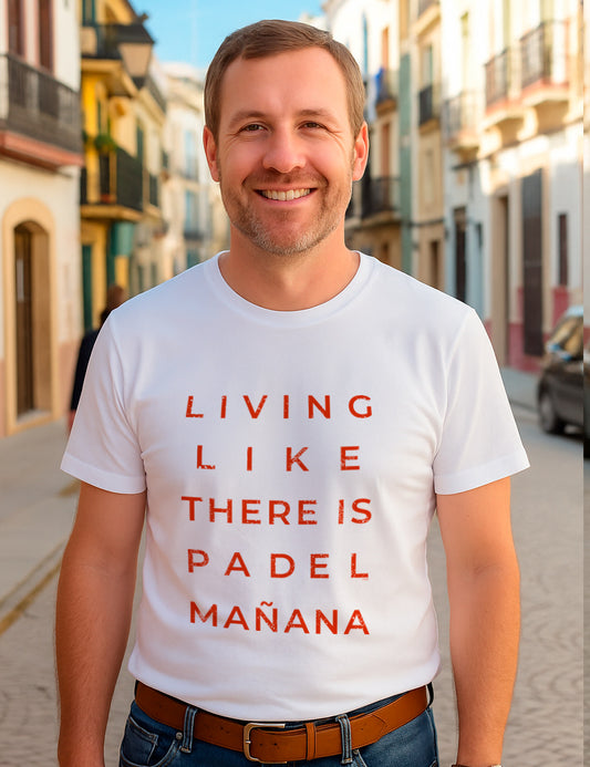 Camiseta Living Like there is Padel. L 1283