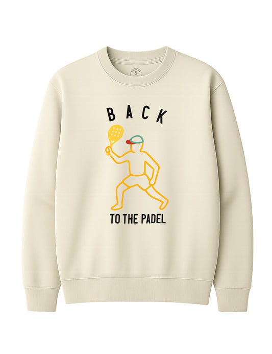 Sudadera Back to Padel. L1285s