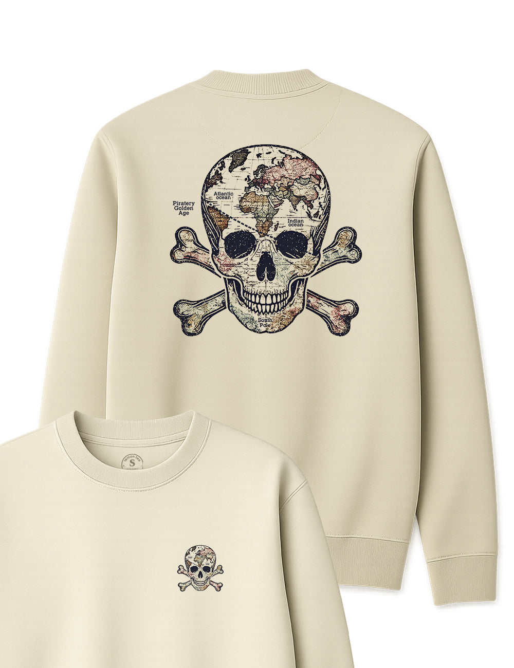 Sudadera Skull Lemon tee. L 128s