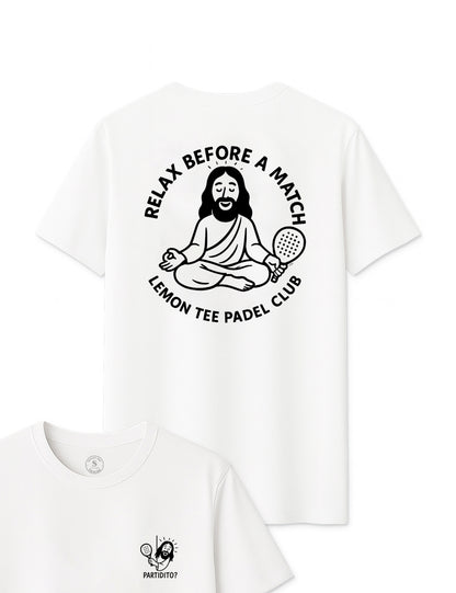 Camiseta Relax before match. Partidito? L 1291