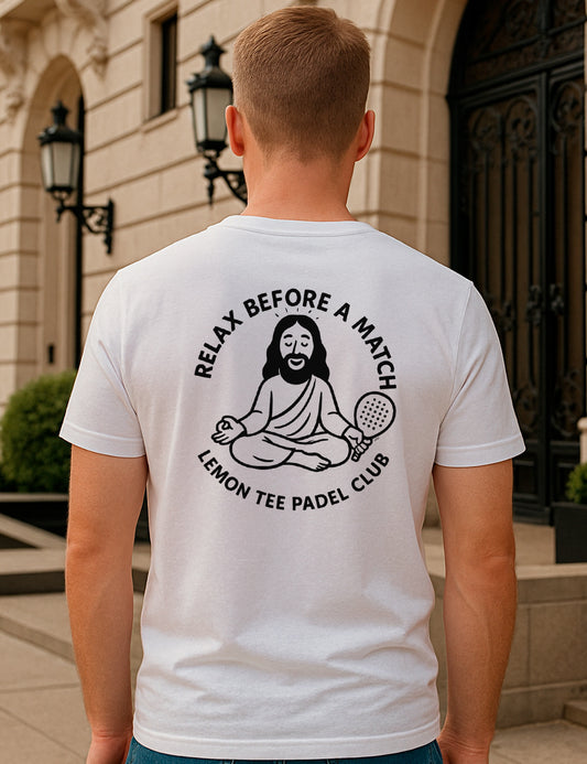 Camiseta Relax before match. Partidito? L 1291