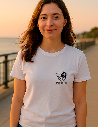 Camiseta Relax before match. Partidito? L 1291