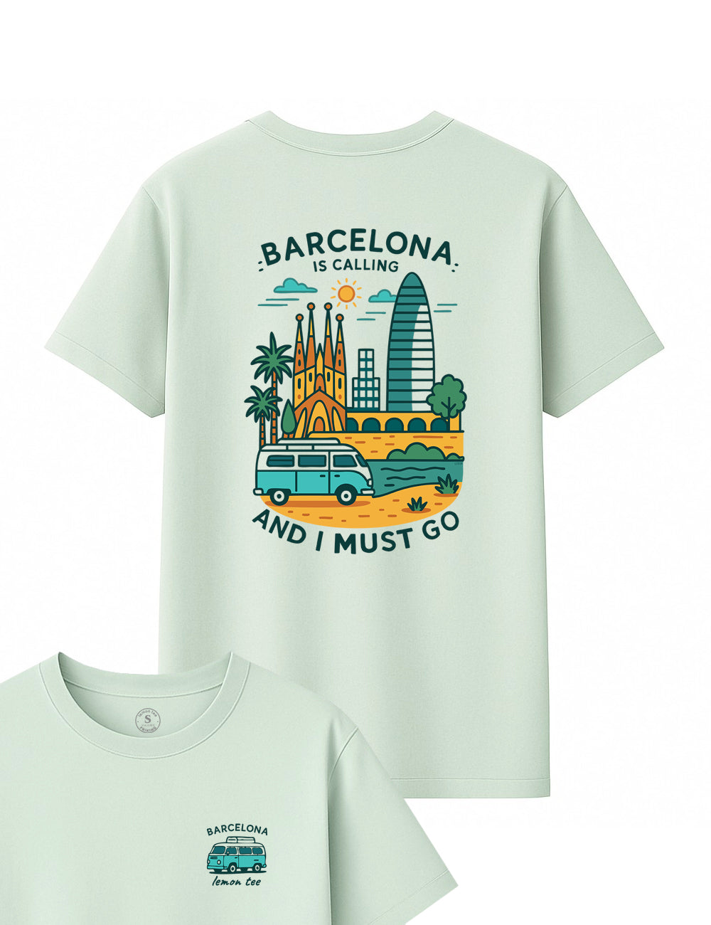 Camiseta Barcelona Is Calling L1308