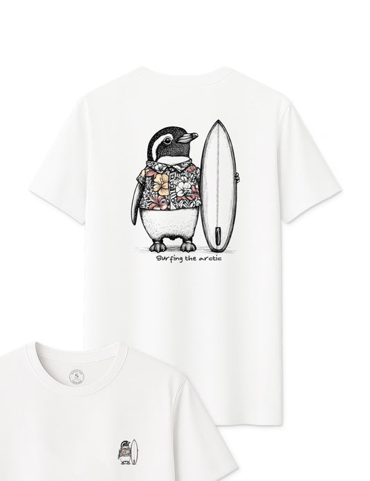 Camiseta Surfing the arctic. L 131