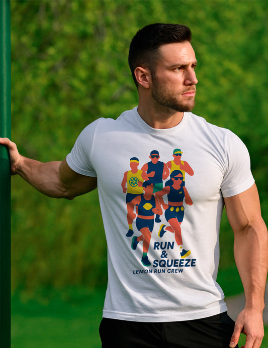 Camiseta Run Lemon crew. L 1312