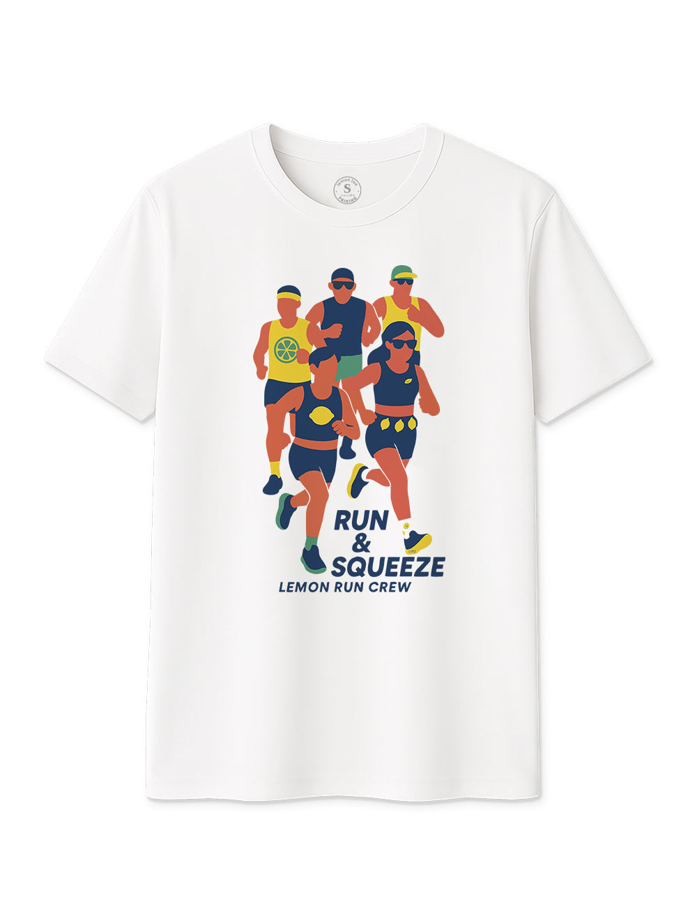 Camiseta Run Lemon crew. L 1312