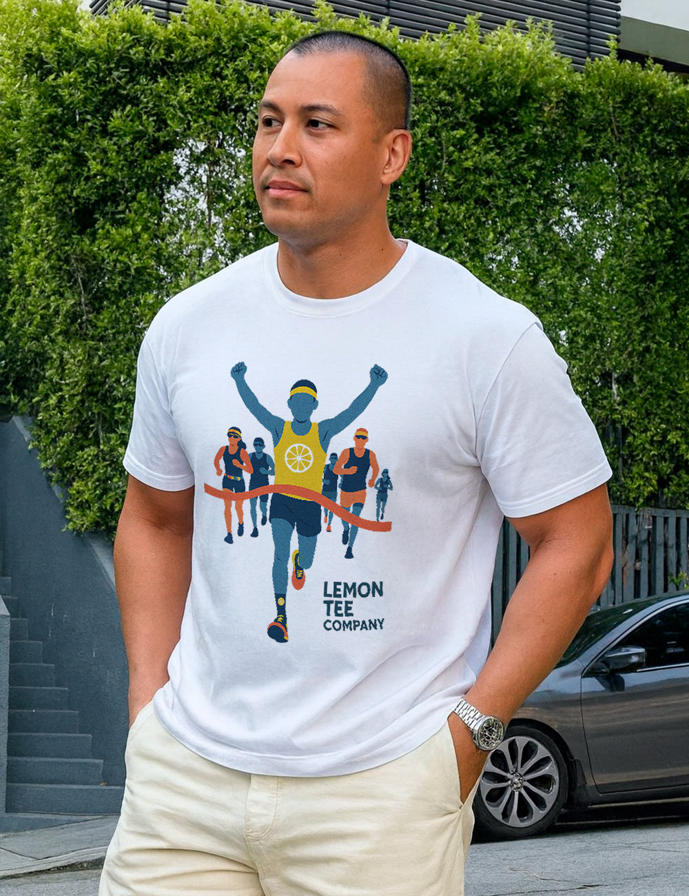 Camiseta Run team. L 1314