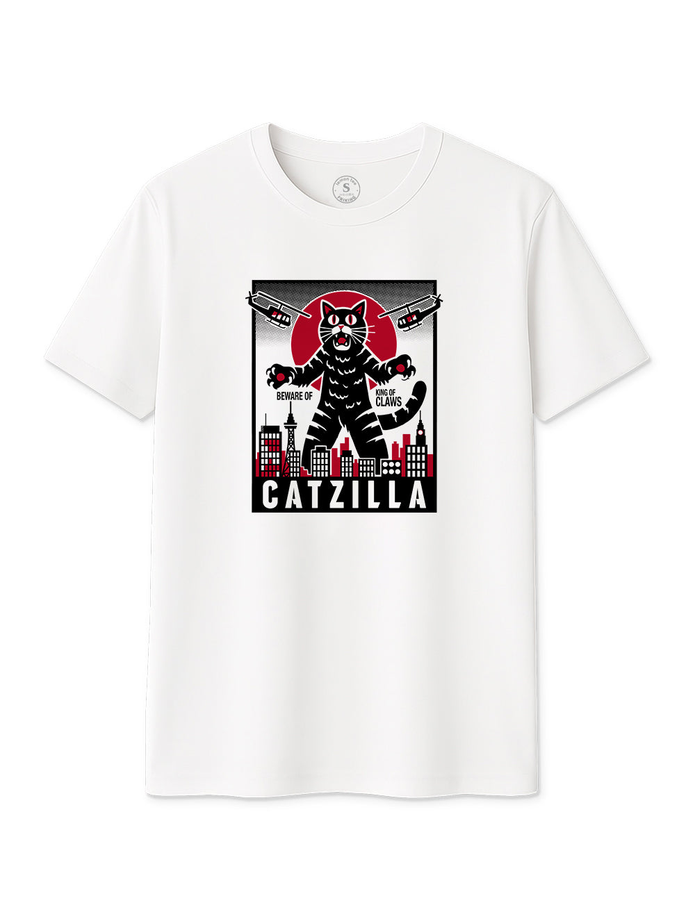 Camiseta Catzilla. L 138