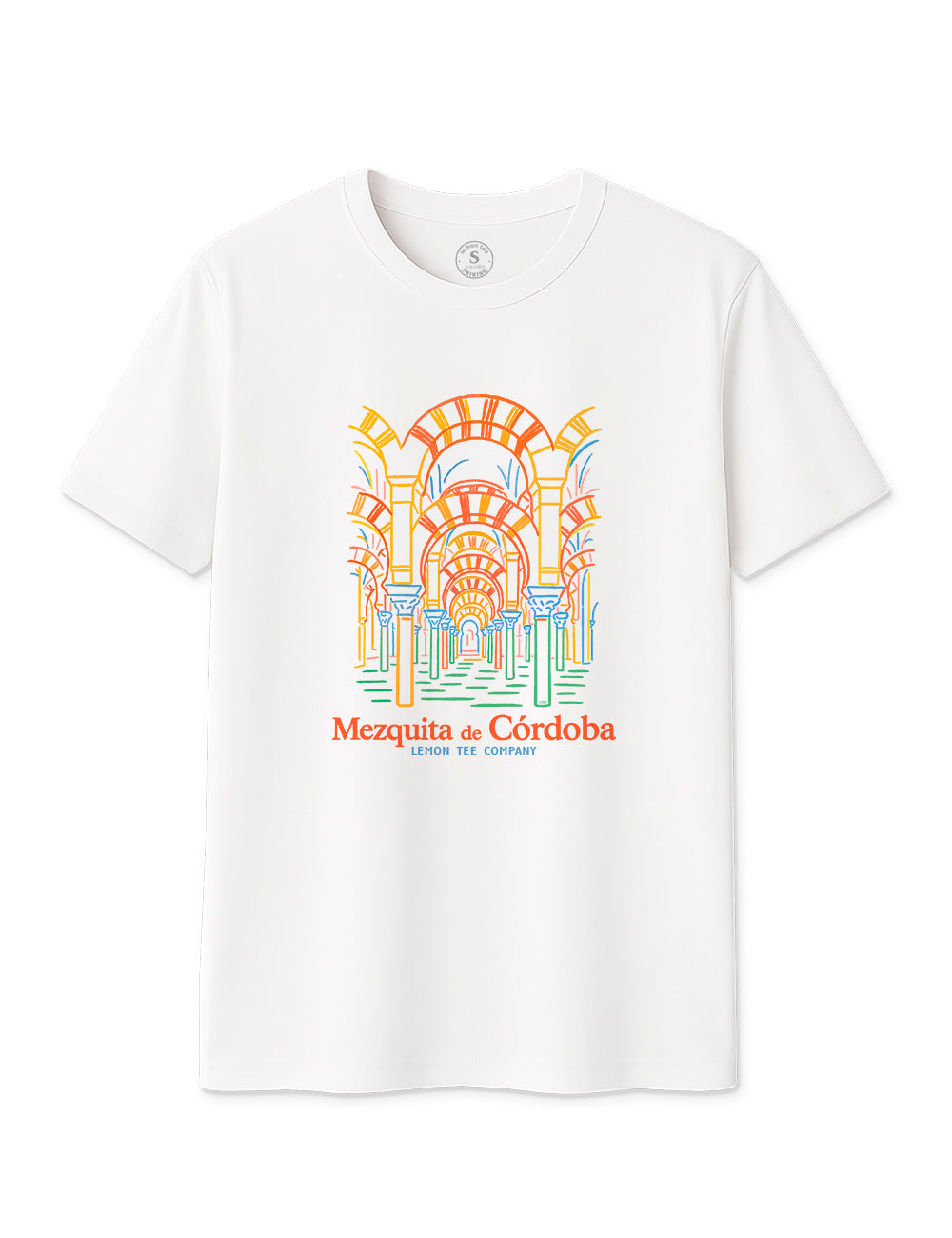 Camiseta Mezquita Córdoba Blanco L1380
