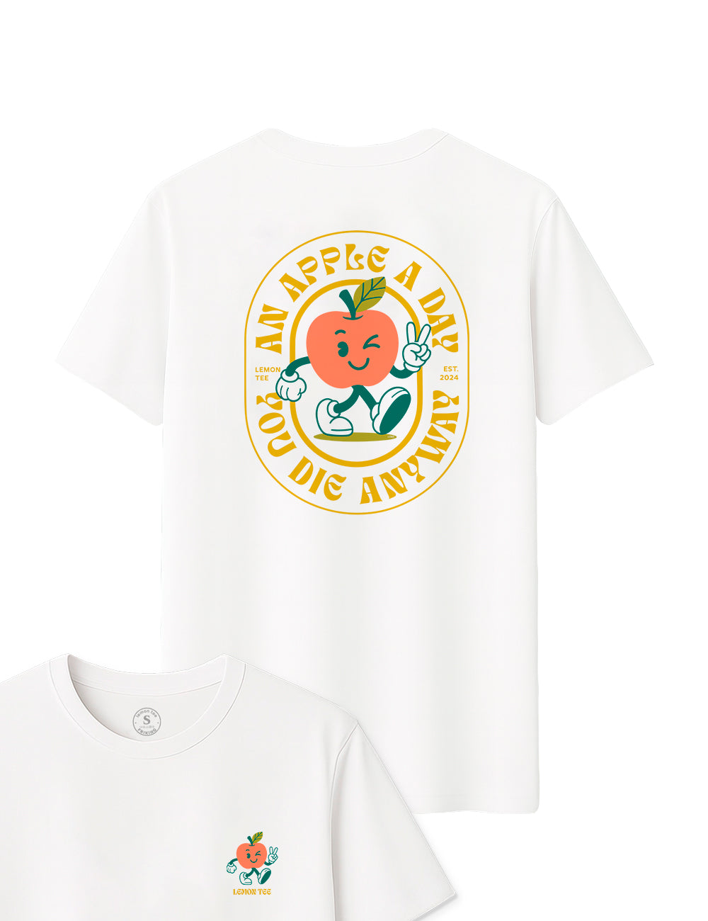 Camiseta An Apple Day L1383