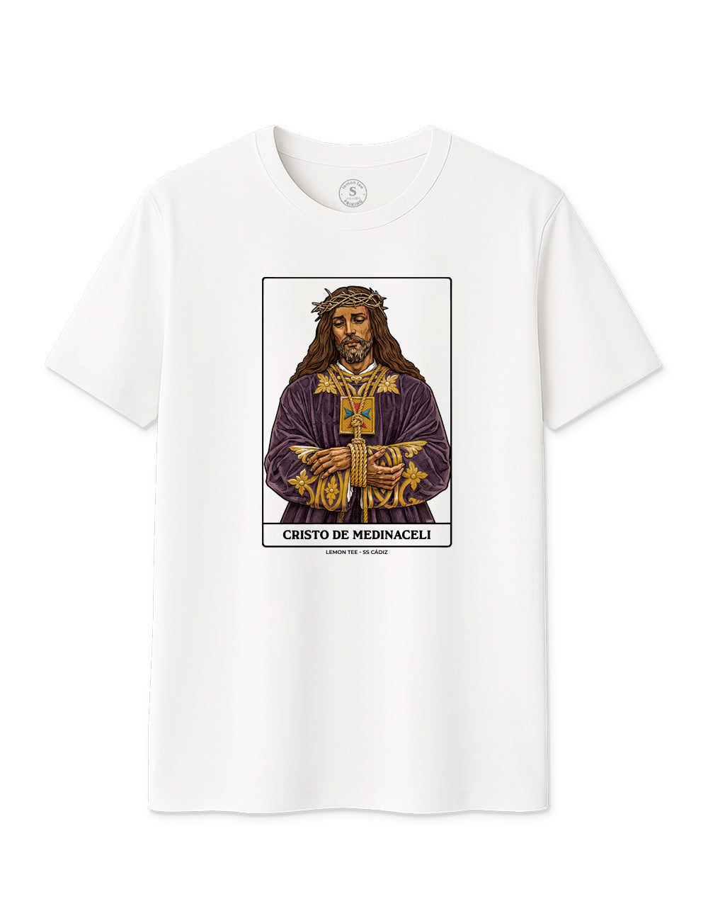 Camiseta Cristo de Medinaceli SS. 2026. L 1417