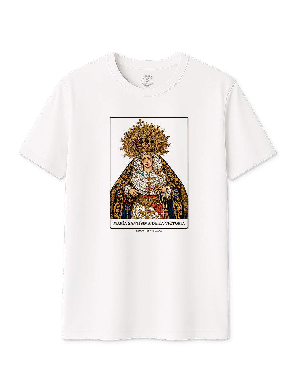 Camiseta María Santísima De La Victoria (Expiración) SS. 2026. L 1431