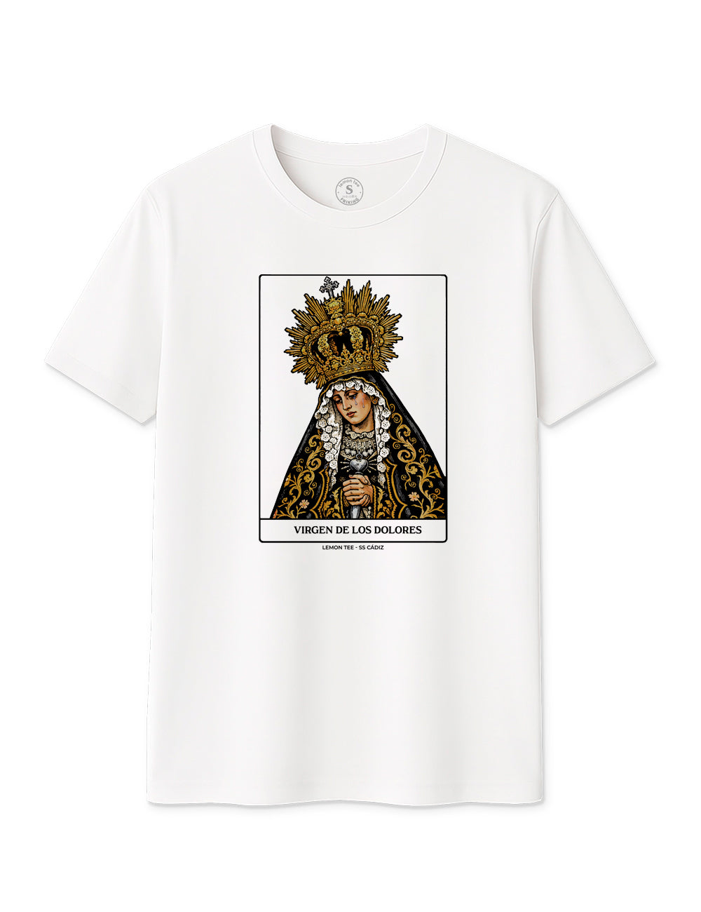 Camiseta Virgen de los Dolores SS. 2026. L 1453