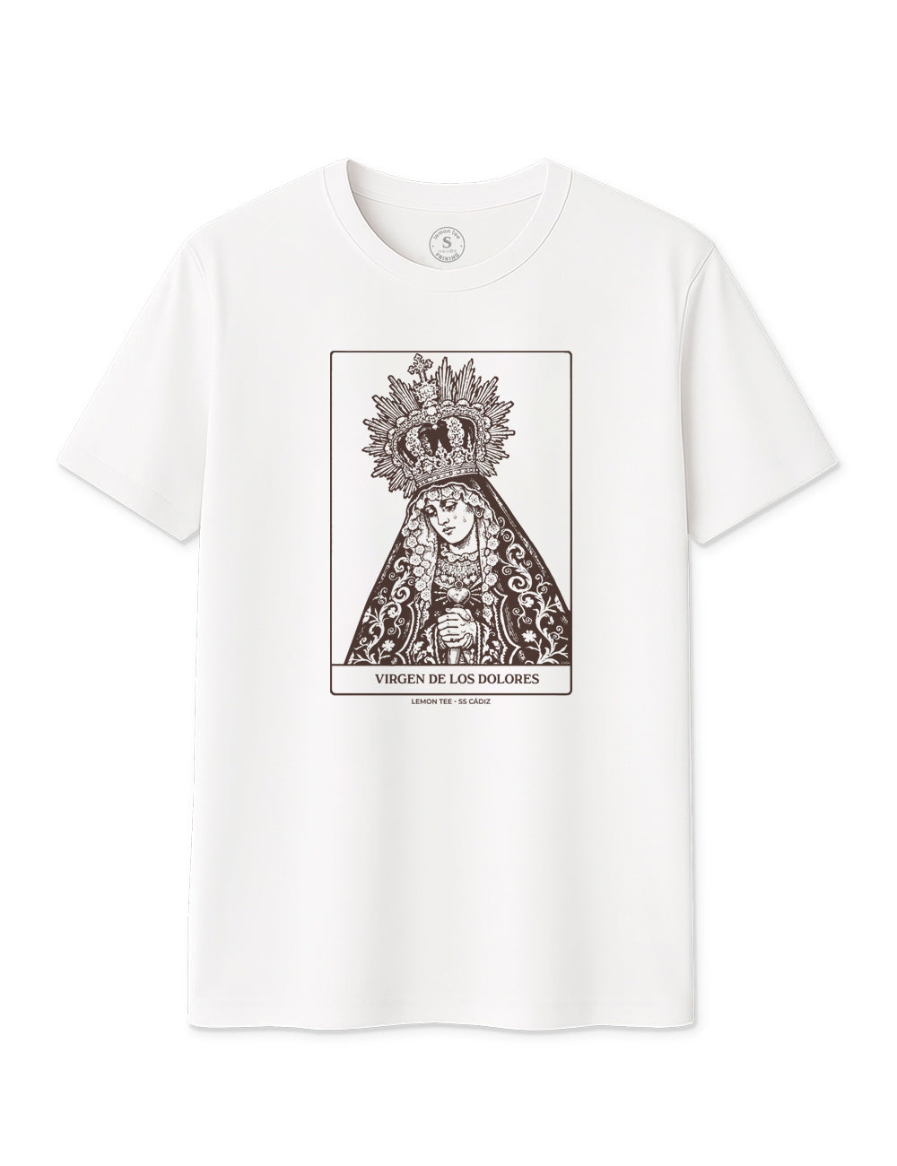 Camiseta Virgen de los Dolores SS. 2026. L 1454