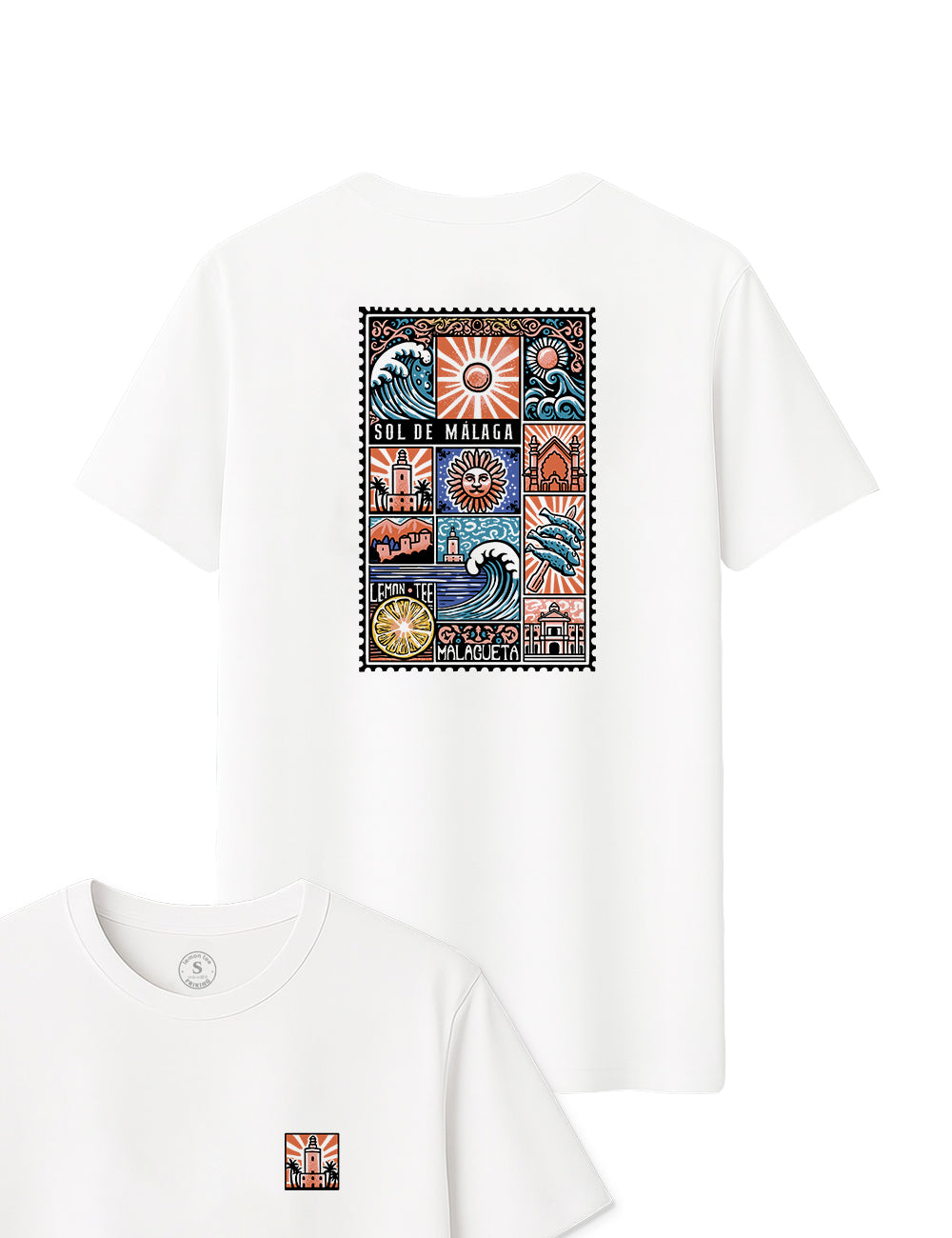 Camiseta Sol de Málaga. L 146