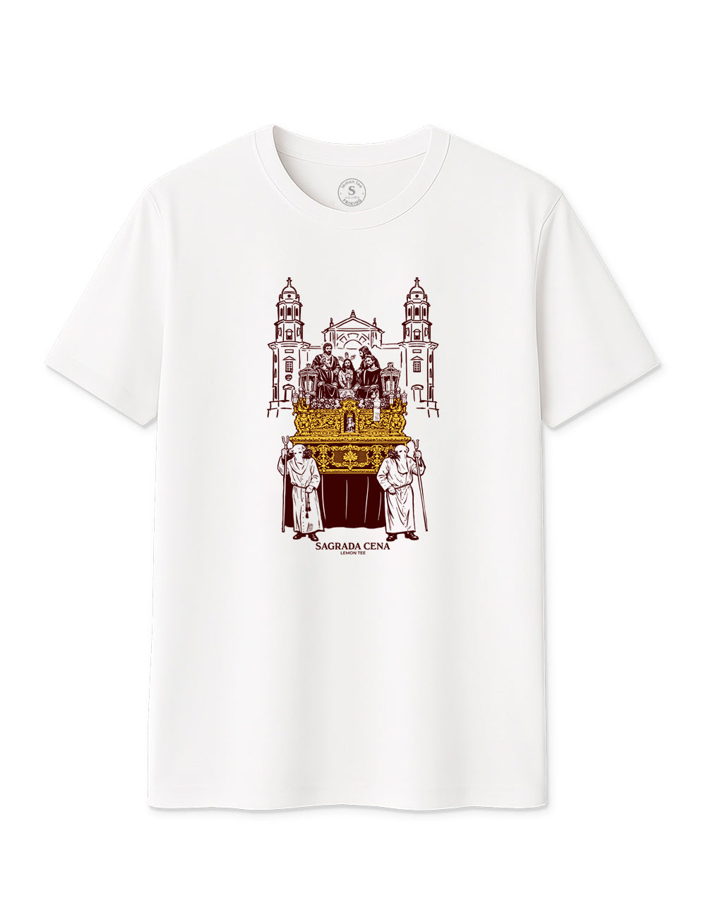 Camiseta Sagrada Cena. 2026. L 1475