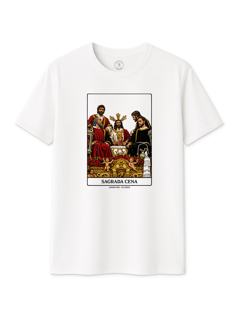 Camiseta Sagrada Cena. 2026. L 1476