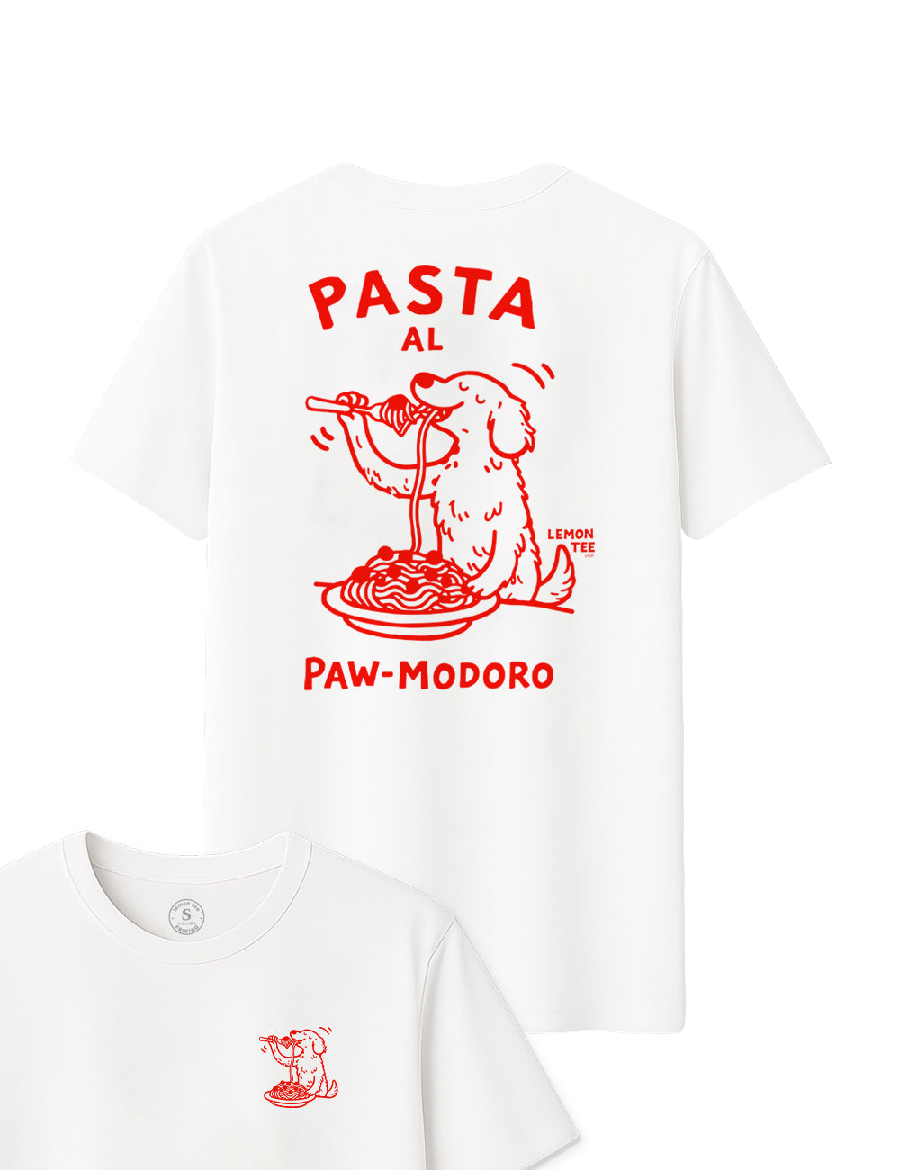 Camiseta Paw-Modoro. L