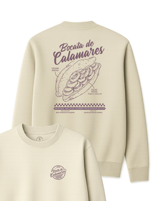 Sudadera Bocadillo de Calamares. L 155s