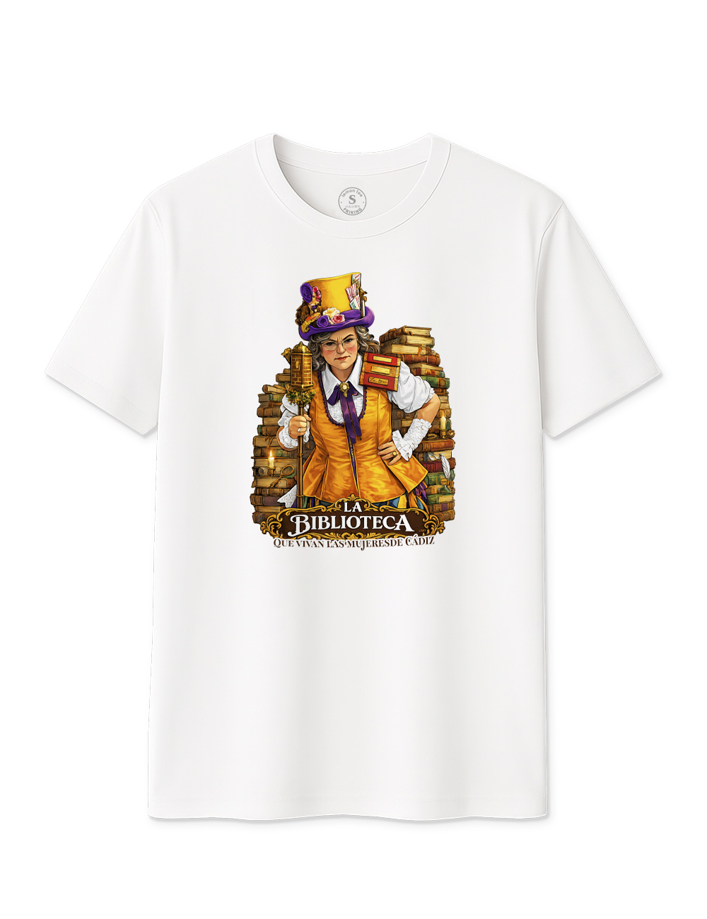 Camiseta La Biblioteca. L 1587