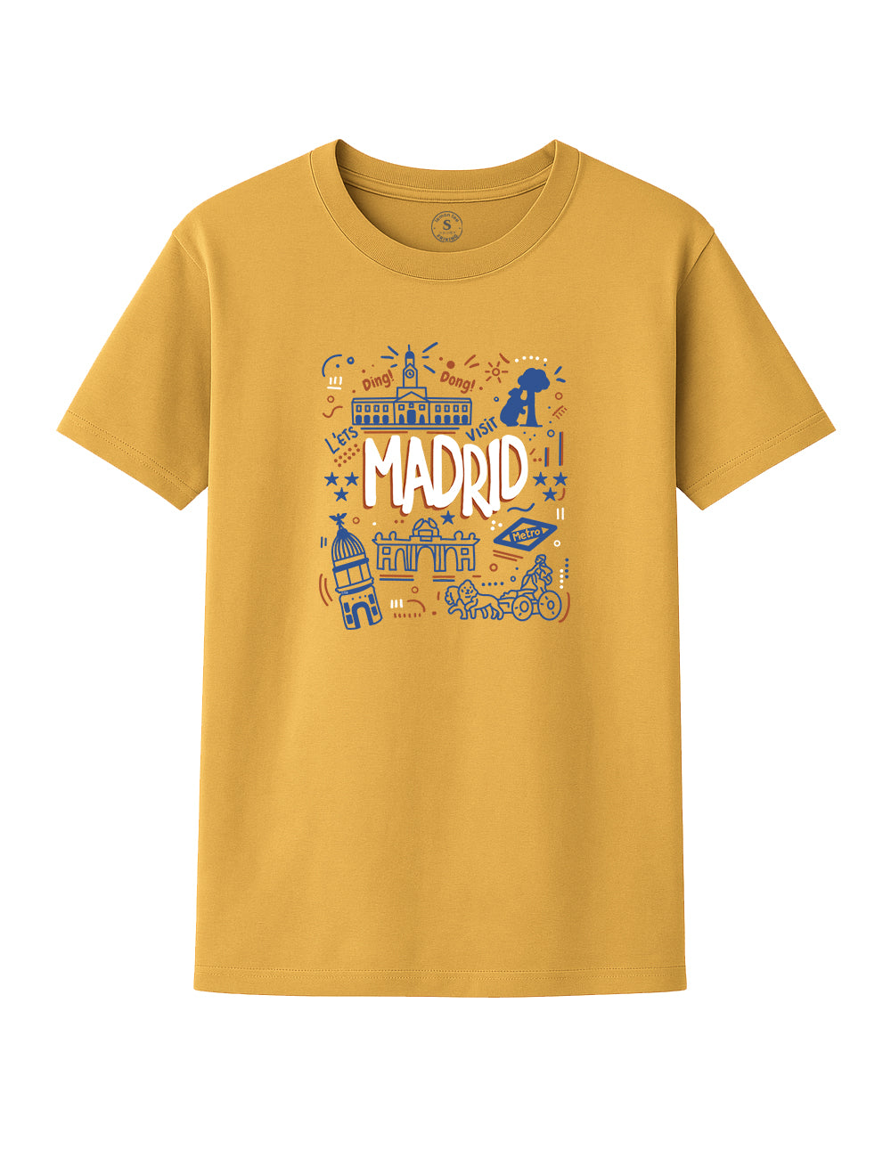 Camiseta  Visit Madrid Lemon tee. L 159