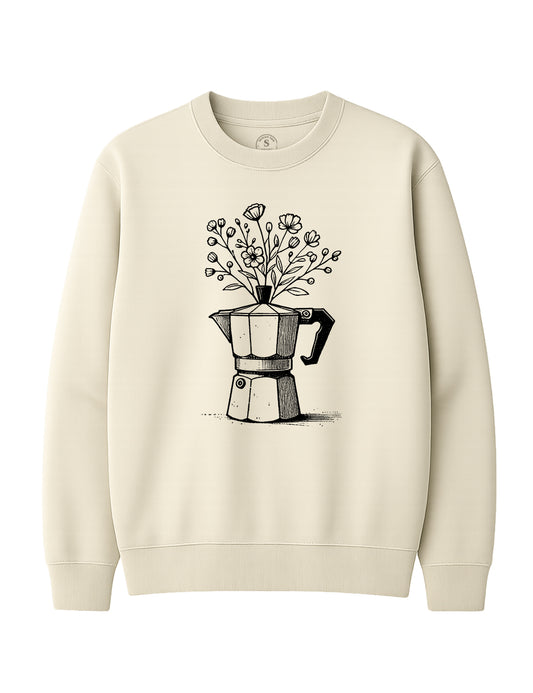 Sudadera Coffee Flower. L 168s