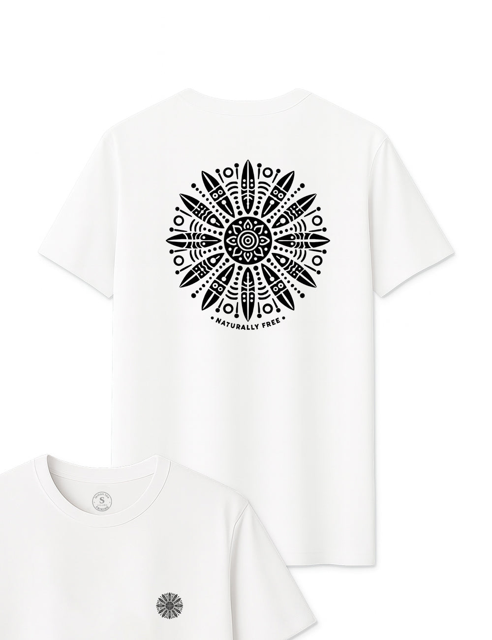 Camiseta  Naturally free. L 169