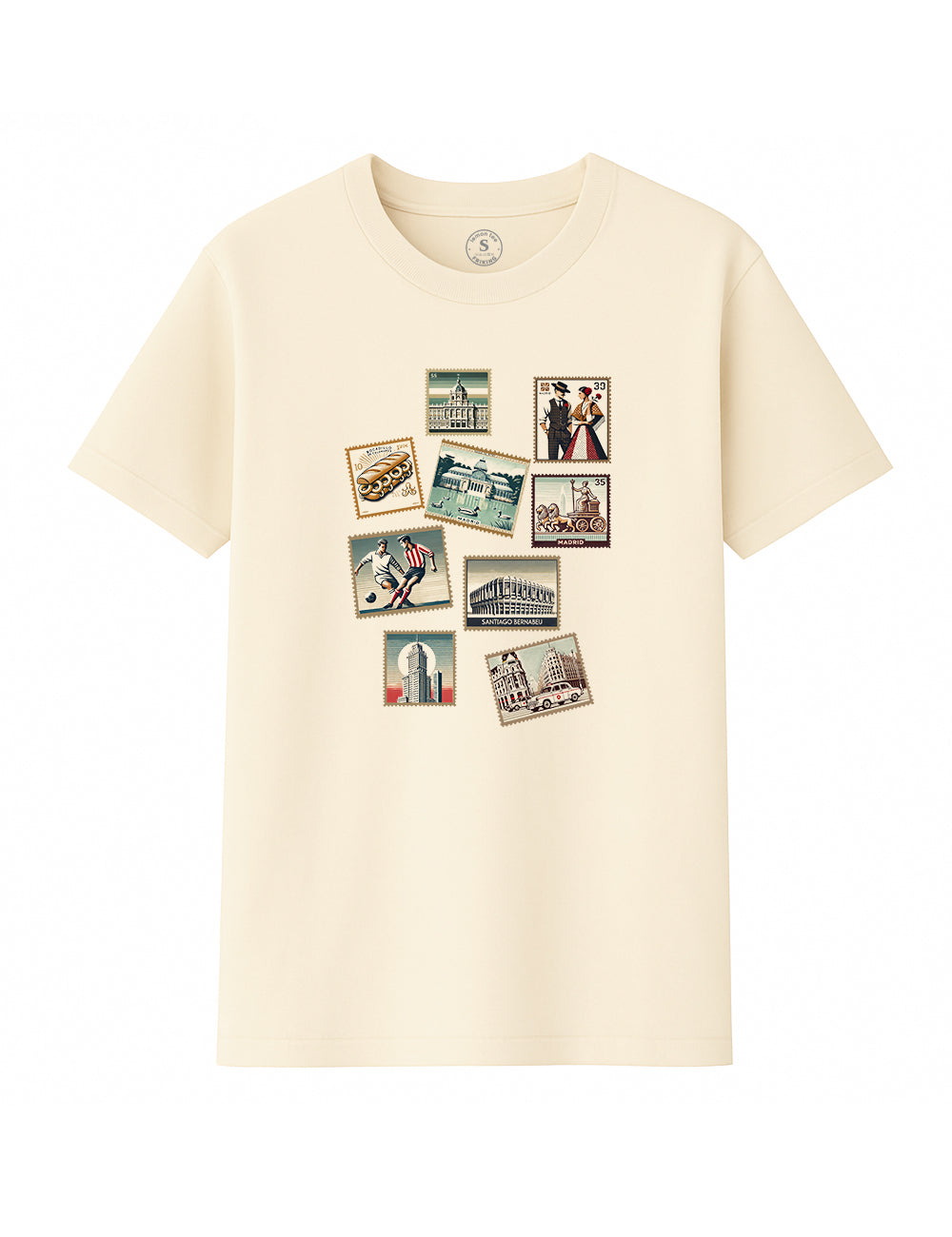 Camiseta  Sellos de Madrid. L 171