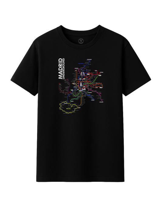 Camiseta  Madrid Underground. L 172