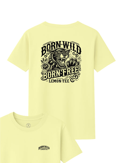Camiseta Born Wild. L 175 (Oversize)