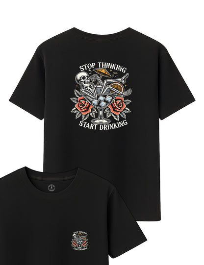 Camiseta Stop Thinking. L 187